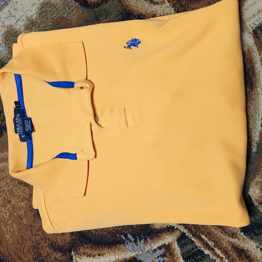 Men's Polo Shirt in Yellow by Ralph Lauren - Picture 4 of 6